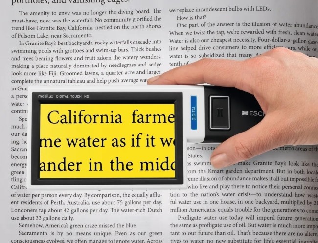 Видео-лупа цифровая Eschenbach mobilux DIGITAL Touch HD