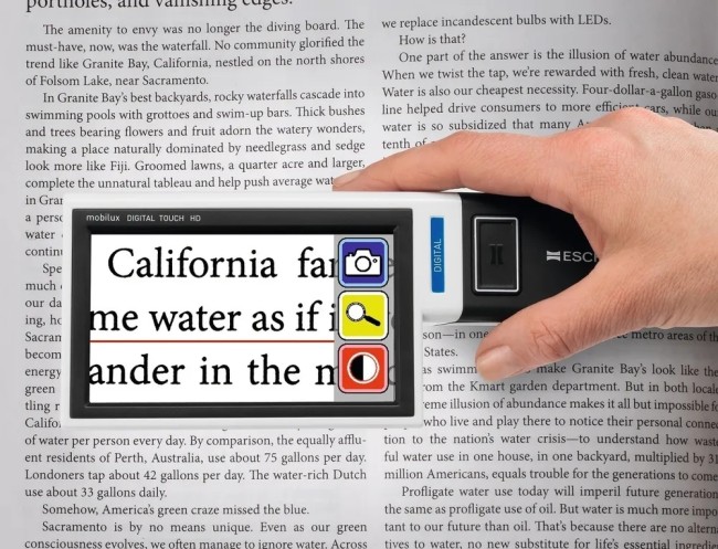 Видео-лупа цифровая Eschenbach mobilux DIGITAL Touch HD