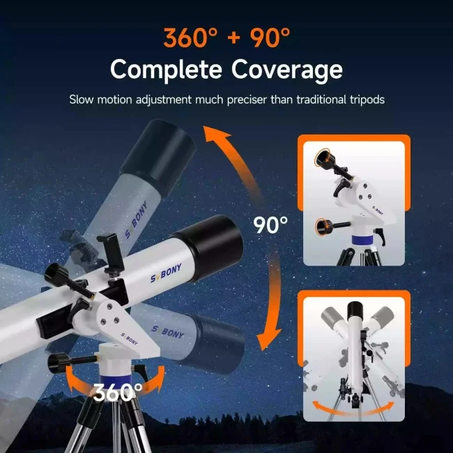 Телескоп SVBONY SV520 90/800