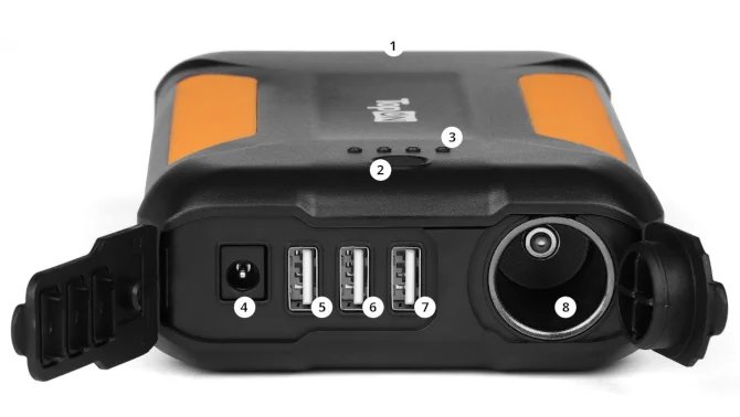 Внешний аккумулятор TopON TOP-X38 PRO