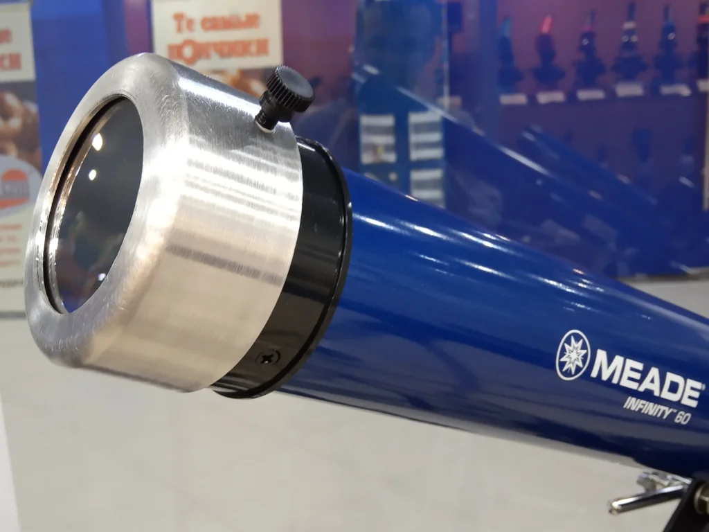 Солнечный фильтр SeymourSolar + телескоп Meade Infinity 60 мм