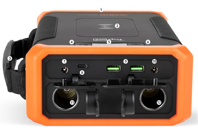 Внешний аккумулятор TopON TOP-X100 PRO