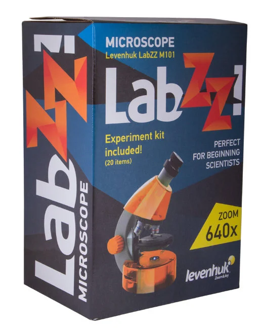 Микроскоп Levenhuk LabZZ M101 Orange\Апельсин Микроскоп Levenhuk LabZZ M101 Orange\Апельсин
