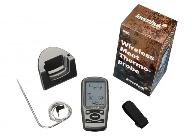 Термощуп для мяса Levenhuk F30, беспроводной