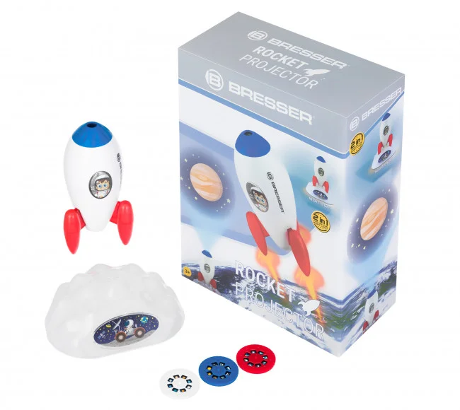 Проектор-ночник обучающий Bresser Space Rocket Slide Проектор-ночник обучающий Bresser Space Rocket Slide