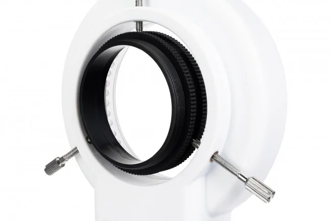 Осветитель кольцевой Levenhuk LED 144, с адаптером и резьбой
