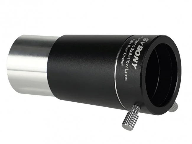 Линза Барлоу SVBONY 3х трёхэлементная, 1,25", SV213 Линза Барлоу SVBONY 3х трёхэлементная, 1,25", SV213