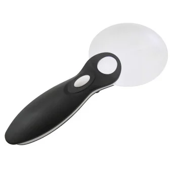 Лупа Veber G-288-090 (Диам.90мм, 3х/6х, LED подсветка)