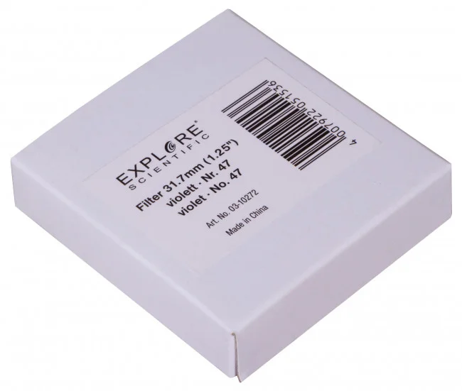 Светофильтр Explore Scientific фиолетовый №47, 1,25"