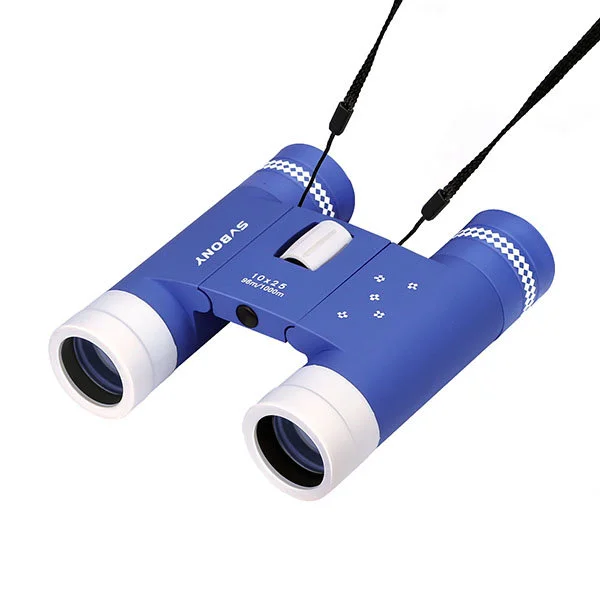 Бинокль детский SVBONY 10x25 голубой