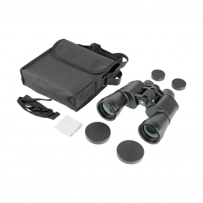 Бинокль Veber Classic БПЦ 12x50 VL черный, кожа