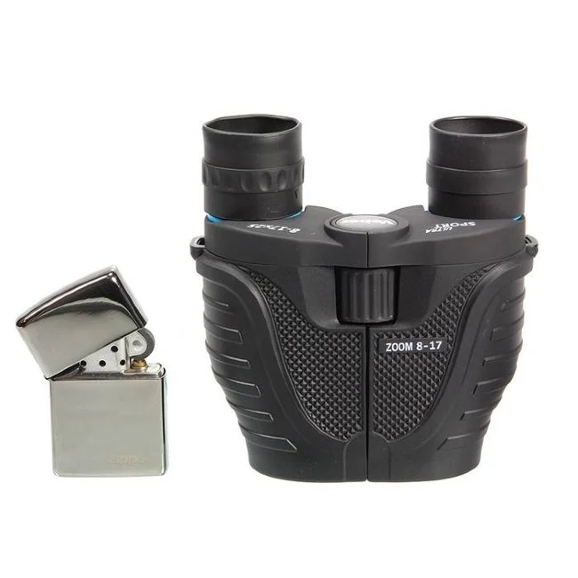 Бинокль Veber Ultra Sport БН 8-17x25 черный Бинокль Veber Ultra Sport БН 8-17x25 черный