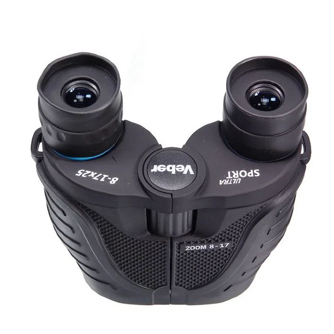 Бинокль Veber Ultra Sport БН 8-17x25 черный Бинокль Veber Ultra Sport БН 8-17x25 черный