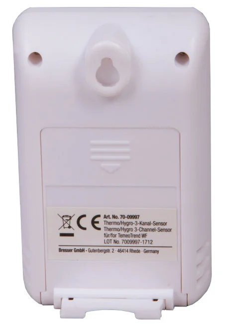 Датчик внешний Bresser для метеостанций, трехканальный Датчик внешний Bresser для метеостанций, трехканальный