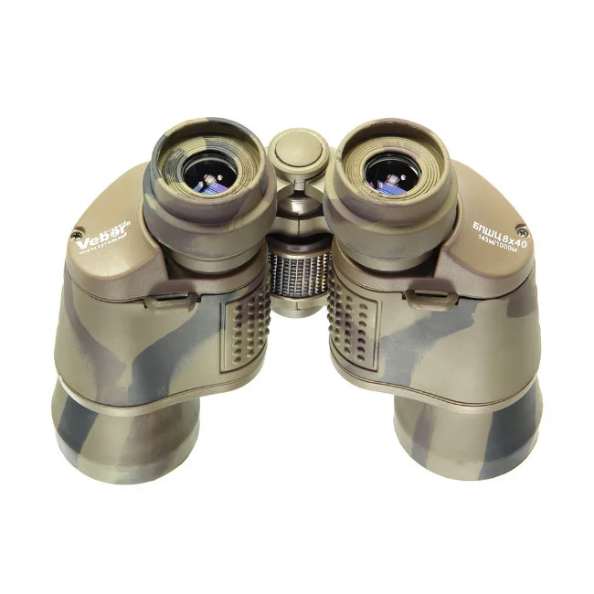 Бинокль Veber Classic БПШЦ 8x40 VRWA широкоугольный, камуфлированный Бинокль Veber Classic БПШЦ 8x40 VRWA широкоугольный, камуфлированный
