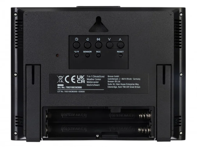 Метеостанция Bresser «7 в 1» ClimateScout Exclusive, черная