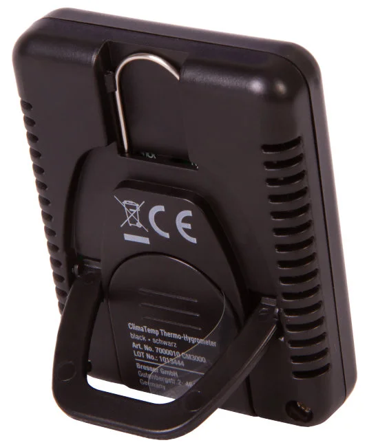 Гигрометр и термометр Bresser Temeo Hygro, набор 3 шт., черный