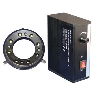 Светодиодный кольцевой осветитель Альтами с регулировкой яркости для СМ