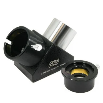 Диагональное зеркало GSO 90° 2" с 1,25" адаптером