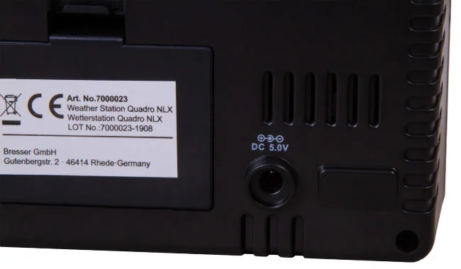 Метеостанция Bresser Thermo Hygro Quadro NLX с тремя датчиками Метеостанция Bresser Thermo Hygro Quadro NLX с тремя датчиками