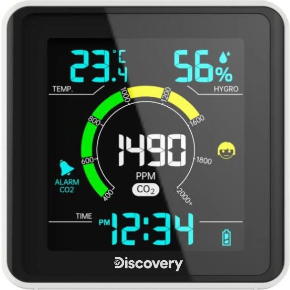 Детектор углекислого газа Discovery Report WA40