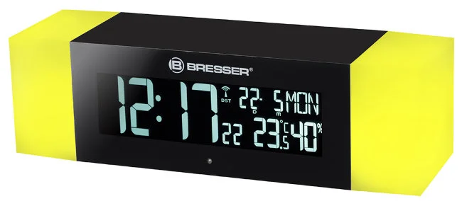 Радио с будильником и термометром Bresser MyTime Sunrise Bluetooth, черное Радио с будильником и термометром Bresser MyTime Sunrise Bluetooth, черное