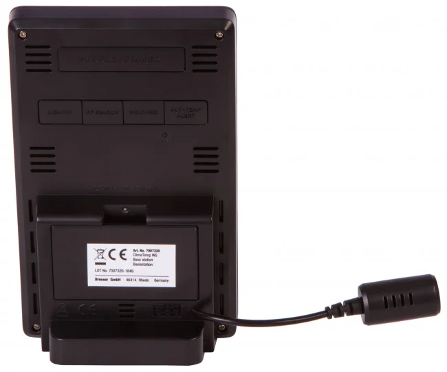 Метеостанция Bresser ClimaTemp WS с цветным дисплеем, в корпусе под дерево Метеостанция Bresser ClimaTemp WS с цветным дисплеем, в корпусе под дерево