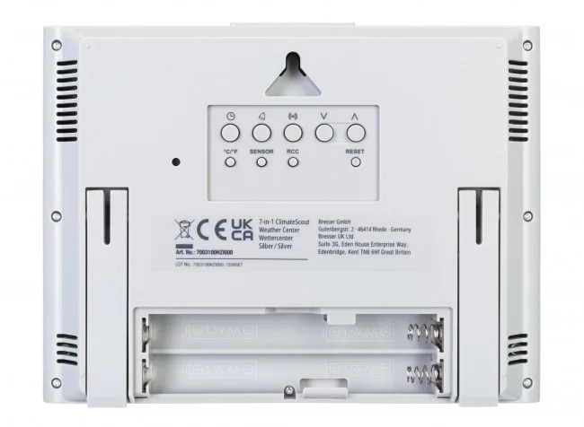 Метеостанция Bresser «7 в 1» ClimateScout Exclusive, серебристая