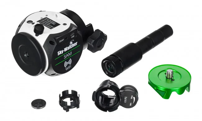 Монтировка Sky-Watcher Star Adventurer Mini, белая/зеленая Монтировка Sky-Watcher Star Adventurer Mini, белая/зеленая