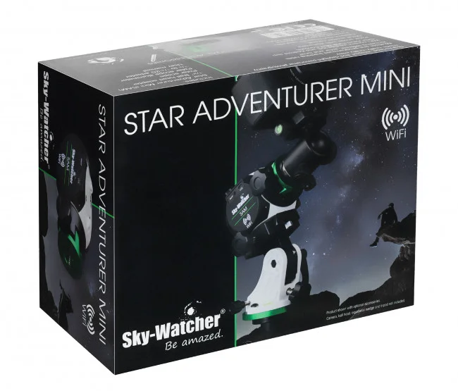 Монтировка Sky-Watcher Star Adventurer Mini, белая/зеленая Монтировка Sky-Watcher Star Adventurer Mini, белая/зеленая