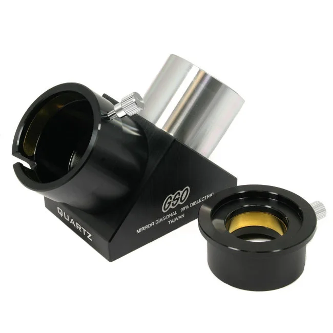 Диагональное кварцевое зеркало GSO 90° 2" с диэлектрическим покрытием