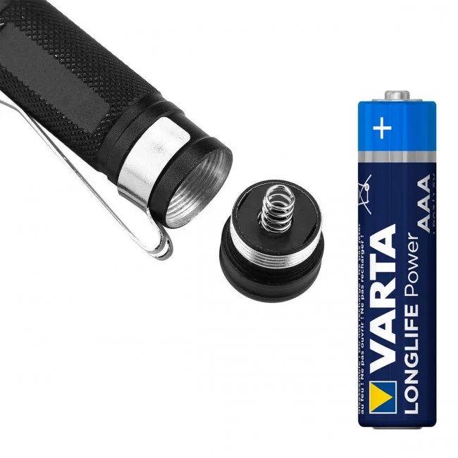 Фонарь светодиодный ручной (1 LED) с зумом Kromatech мизинчик