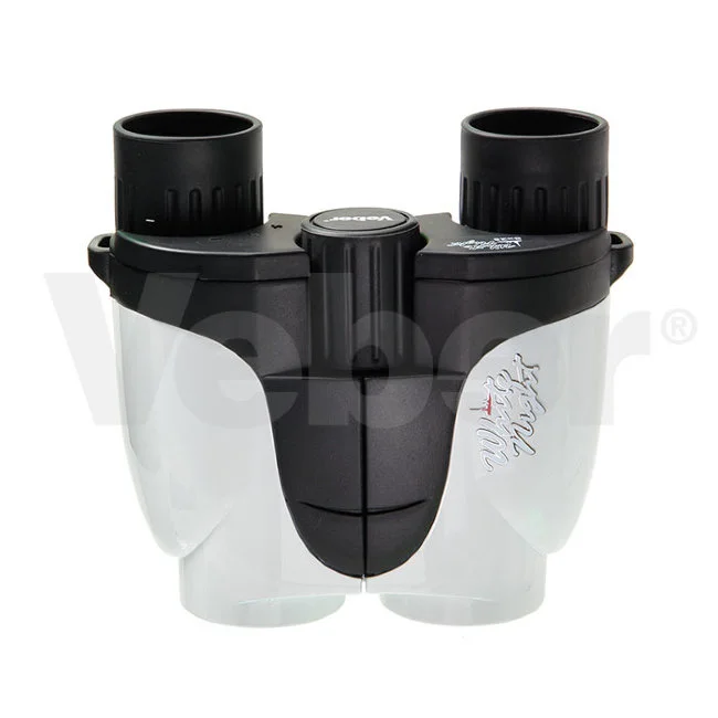 Бинокль Veber White Night 8x25 белый/черный