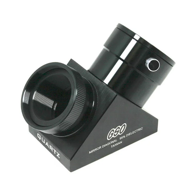 Диагональное кварцевое зеркало GSO 90° 2" для ШК с диэлектрическим покрытием