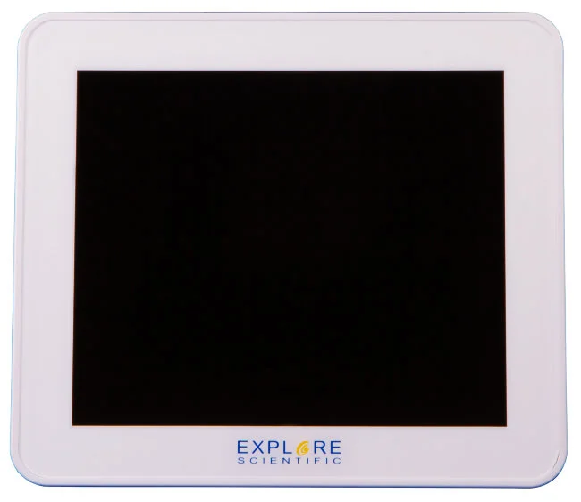 Метеостанция Explore Scientific с цветным экраном и тремя датчиками, белая