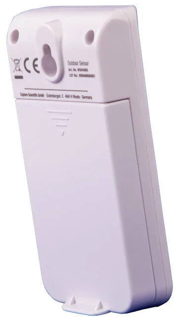 Метеостанция Explore Scientific с цветным экраном и тремя датчиками, белая