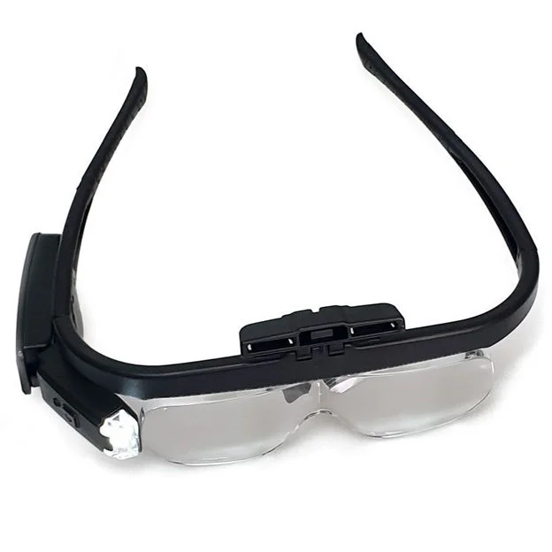 Лупа налобная 1.5/2.0/2.5/3.5/4.0/4.5x аккумуляторная с подсветкой (2 LED) Kromatech 11642DC Лупа налобная 1.5/2.0/2.5/3.5/4.0/4.5x аккумуляторная с подсветкой (2 LED) Kromatech 11642DC