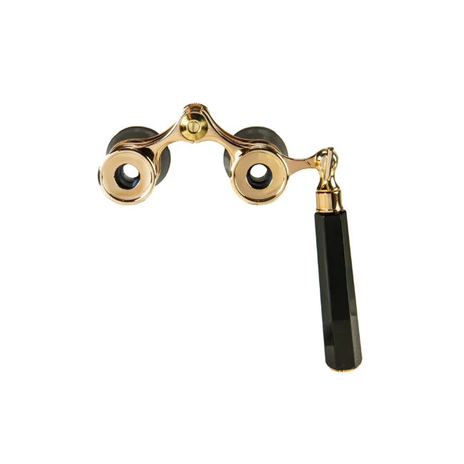 Бинокль театральный Veber Opera БГЦ 3x25 лорнет, черный/золотой Бинокль театральный Veber Opera БГЦ 3x25 лорнет, черный/золотой