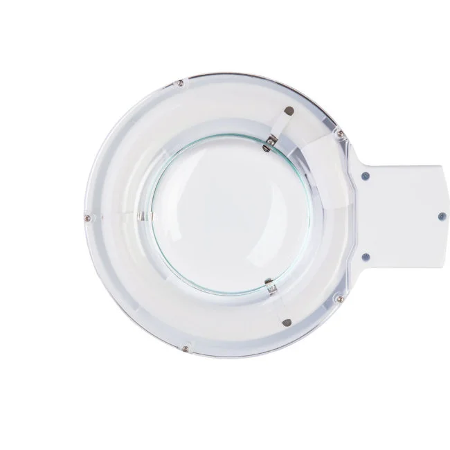 Настольная лампа-лупа с подсветкой Veber 8608D 3D, 3дптр, 120 мм