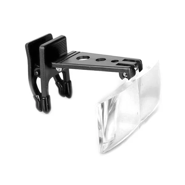 Лупа налобная 1.5x/2.5x/3.5x (насадка на очки) Kromatech MG19156-2