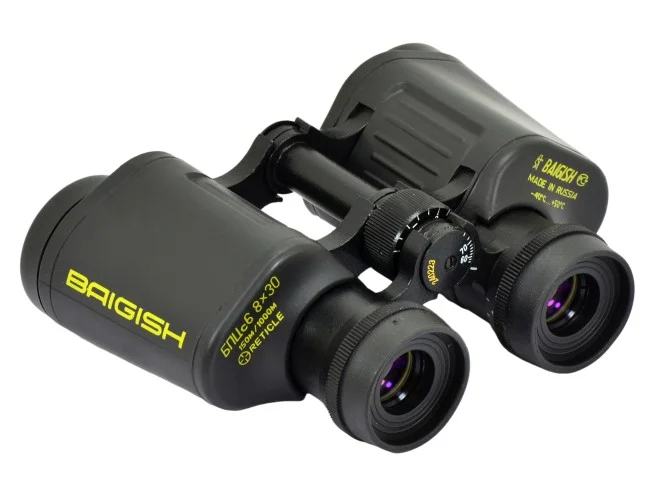 Бинокль КОМЗ БПЦc6 8х30 обрезиненный с сеткой