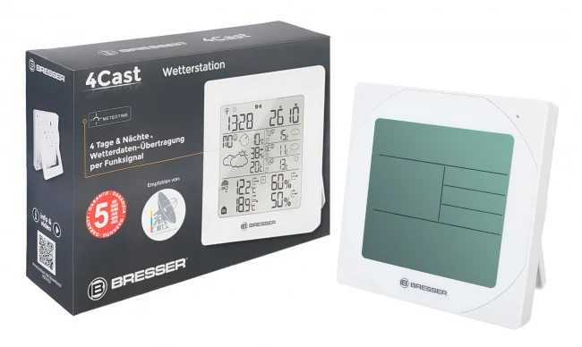 Метеостанция Bresser 4CAST MSW, белая