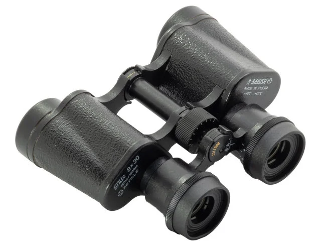 Бинокль КОМЗ БПЦс 8х30 рубин с сеткой