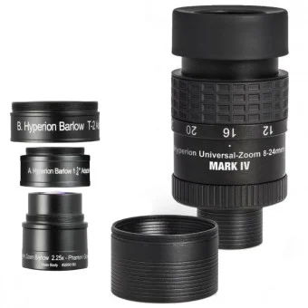 Окуляр Baader Hyperion Mark IV Zoom Deluxe - 3.5-24mm, 1.25" и 2"