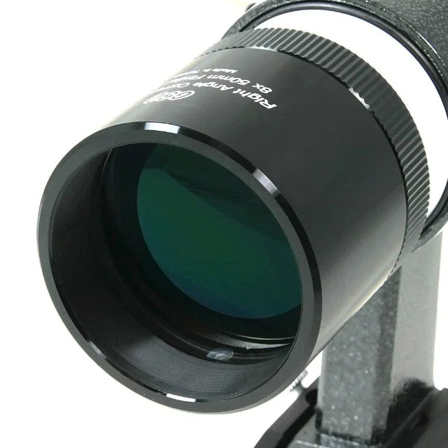 Искатель оптический GSO 8x50 с изломом, оборачивающий, со стойкой