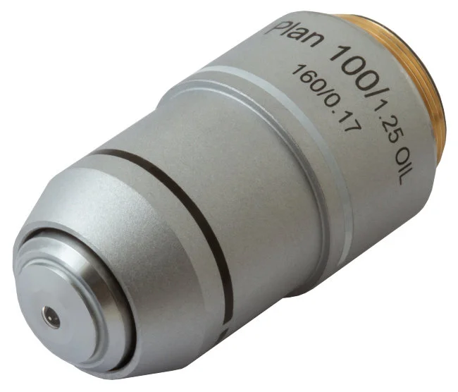 Объектив планахроматический Levenhuk MED 100x Объектив планахроматический Levenhuk MED 100x