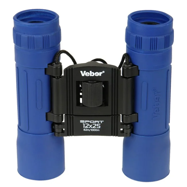 Бинокль Veber Sport new БН 12x25 синий/серебристый Бинокль Veber Sport new БН 12x25 синий/серебристый