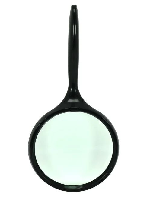 Лупа ручная круглая 4х-100мм для чтения (черная) Kromatech