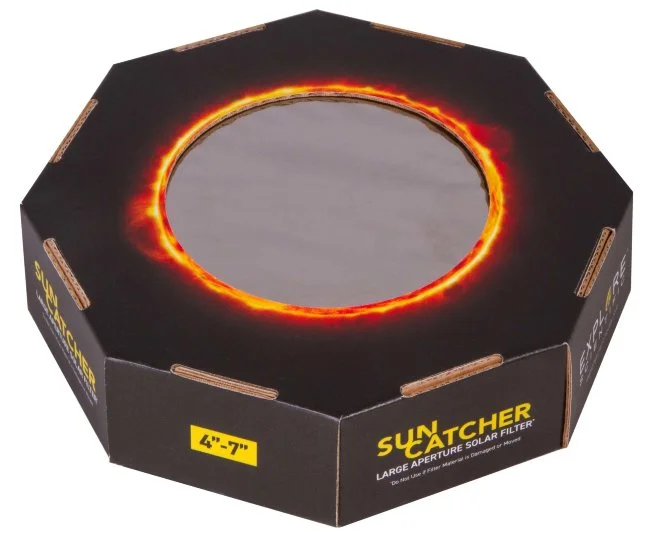 Солнечный фильтр Explore Scientific для телескопов 80–102 мм Солнечный фильтр Explore Scientific для телескопов 80–102 мм