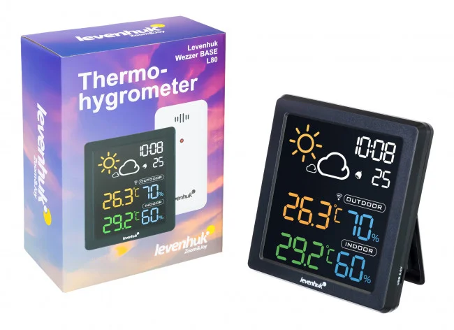 Термогигрометр Levenhuk Wezzer BASE L80